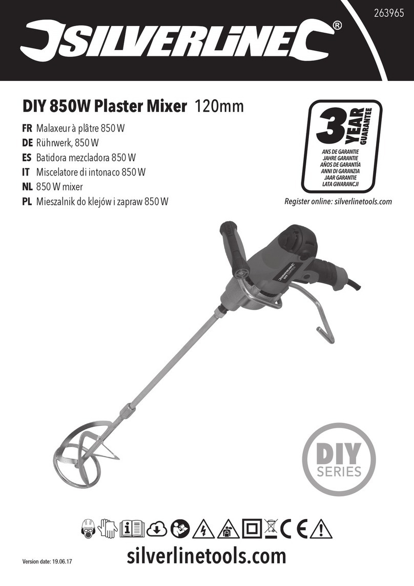 Silverline DIY 850W User manual