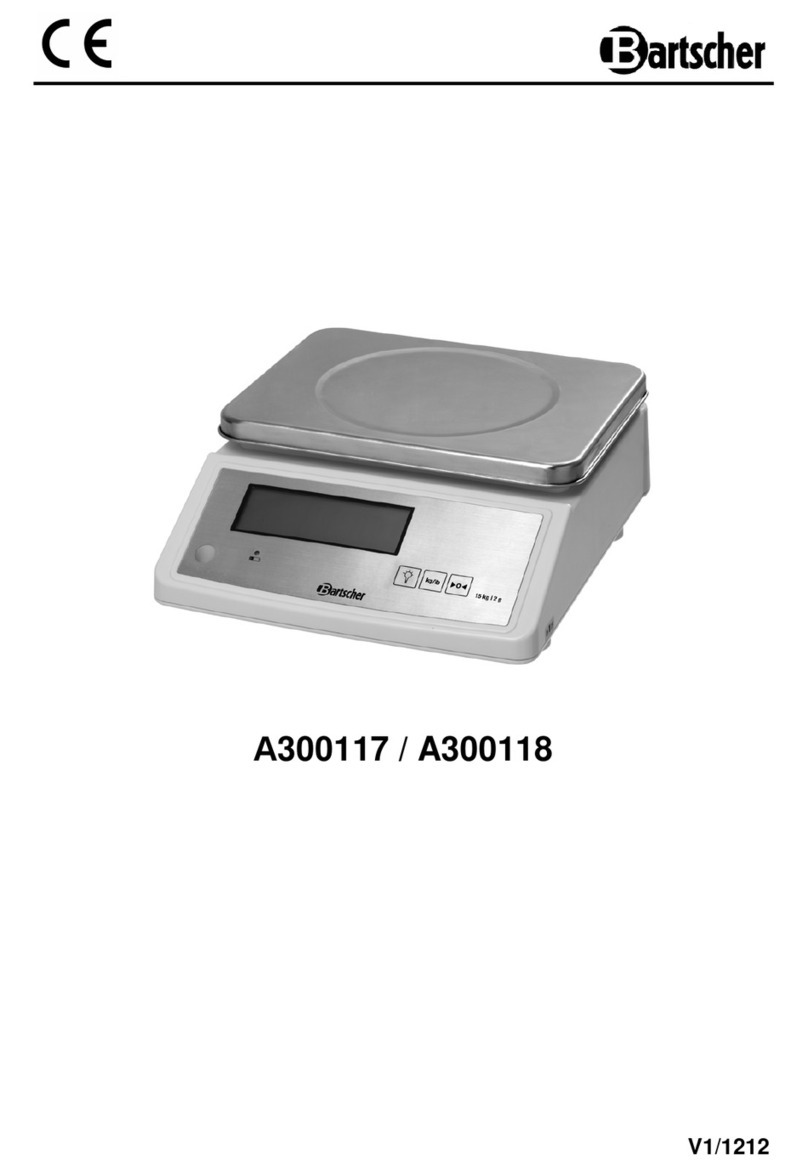 Bartscher A300117 instruction manual