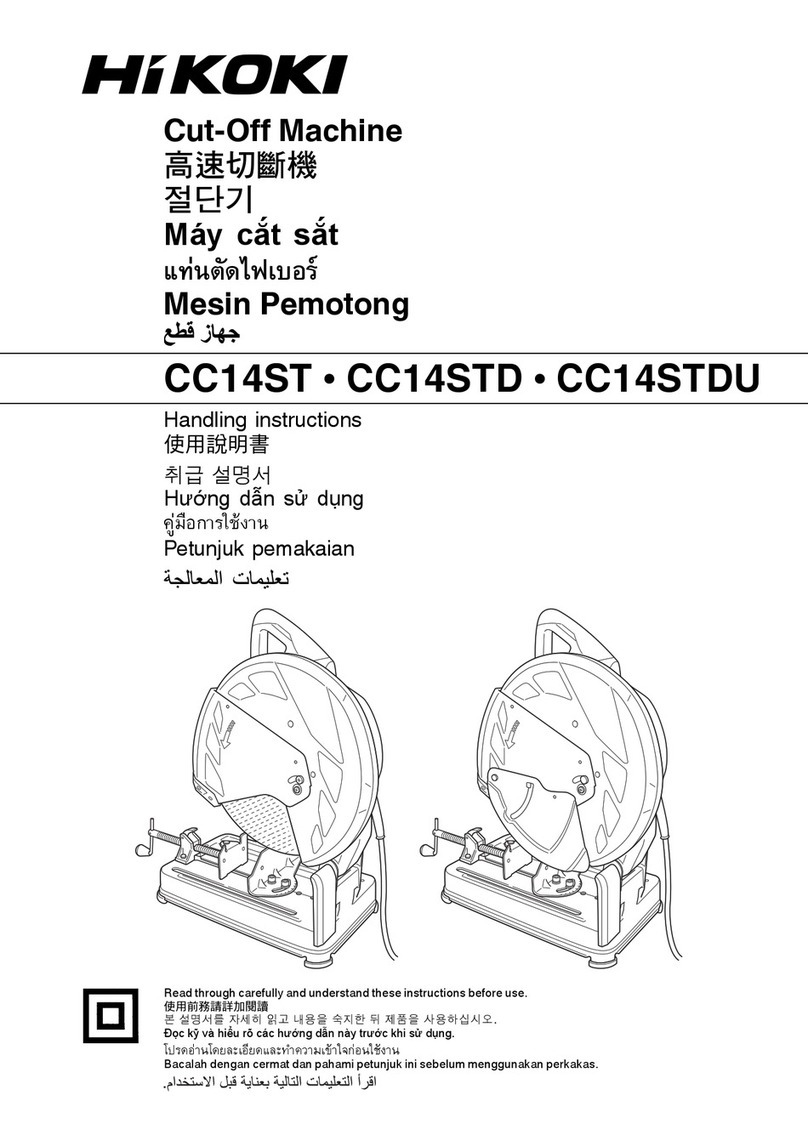 HIKOKI CC 14ST User manual