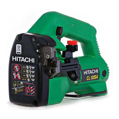 Hitachi CL 10SA Handling instructions