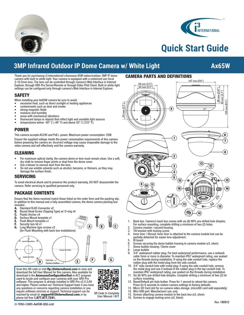 i3 International A 65W Series User manual