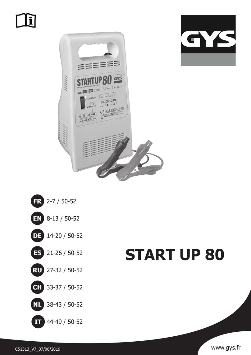 GYS Start UP 80 manual