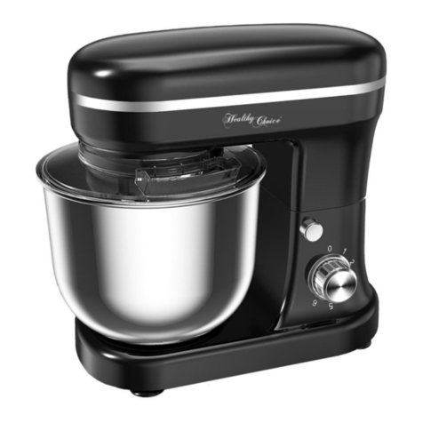 Lenoxx Healthy Choice Powerful Mix Master MMX1200 manual