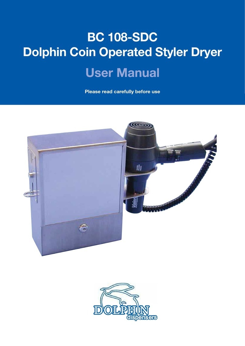 Dolphin Dispensers BC 108-SDC user manual