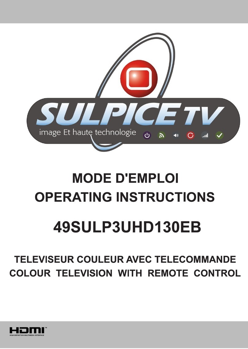 SULPICE TV 49SULP3UHD130EB operating instructions