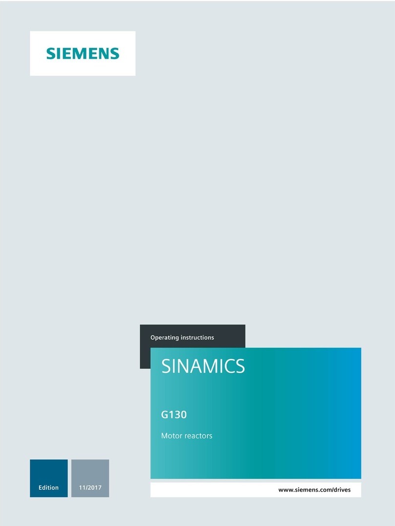 Siemens SINAMICS G130 User manual