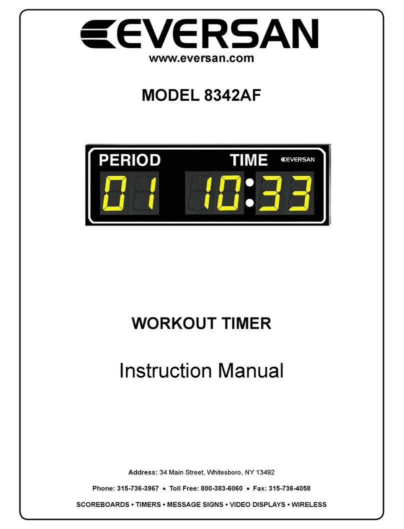 Eversan 8342AF instruction manual