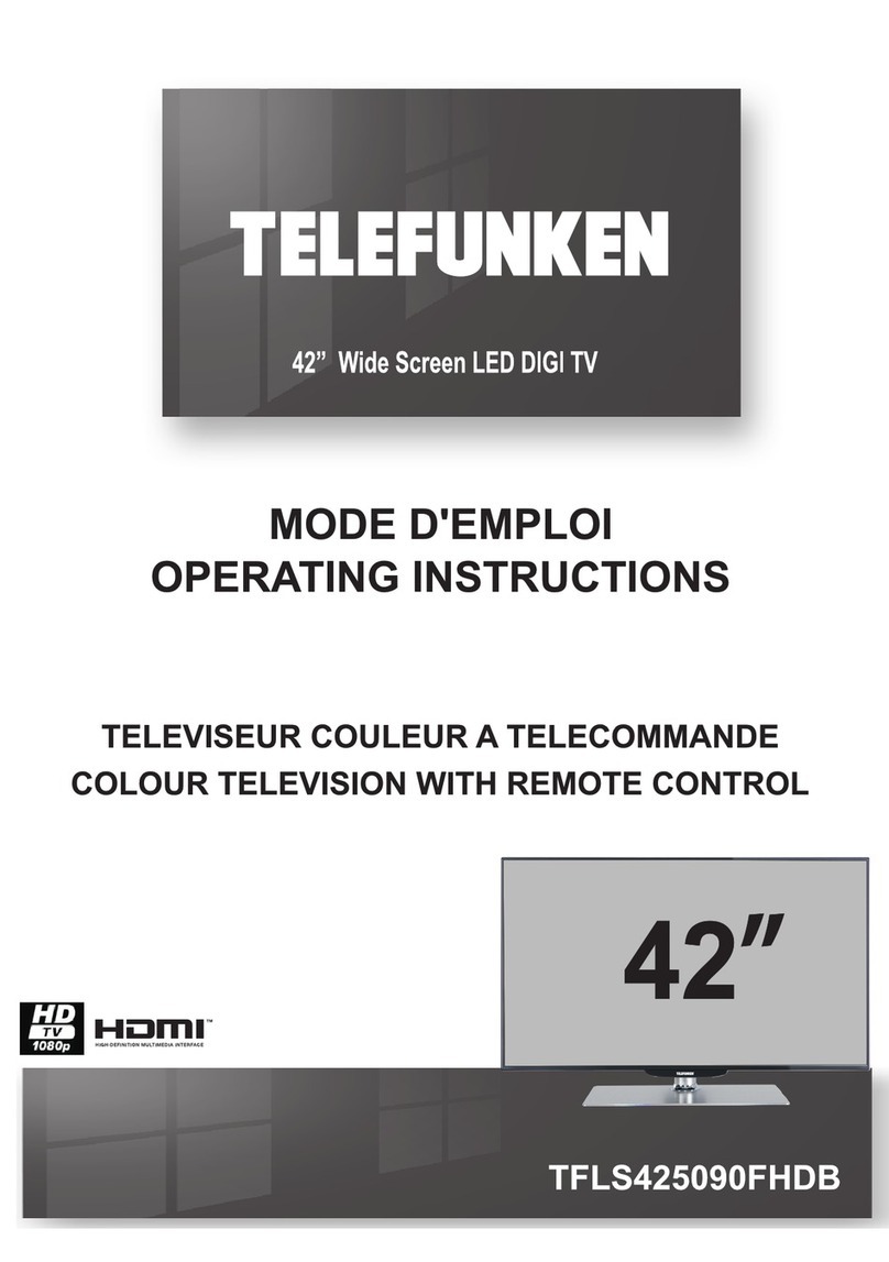 Telefunken TFLS425090FHDB User manual