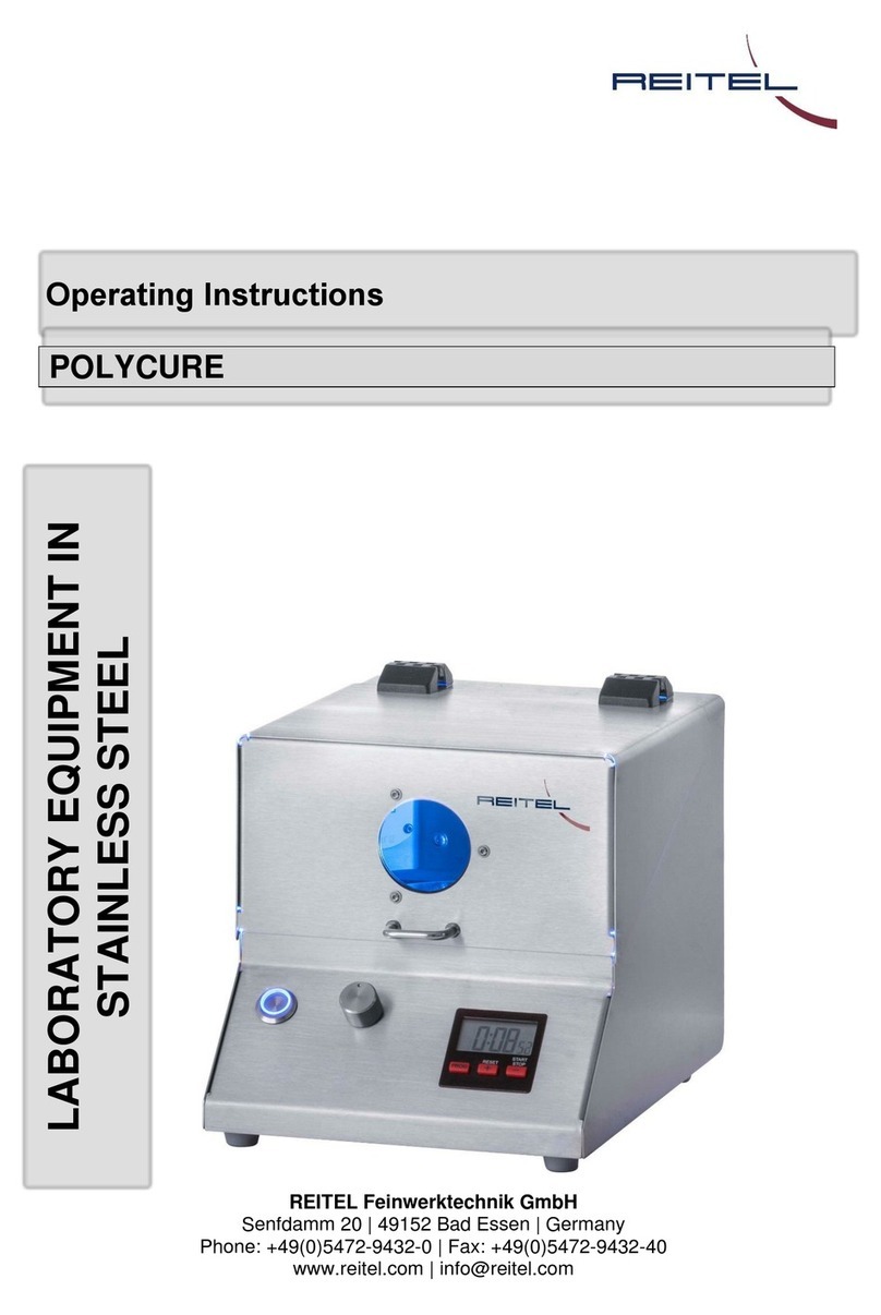 REITEL POLYCURE operating instructions