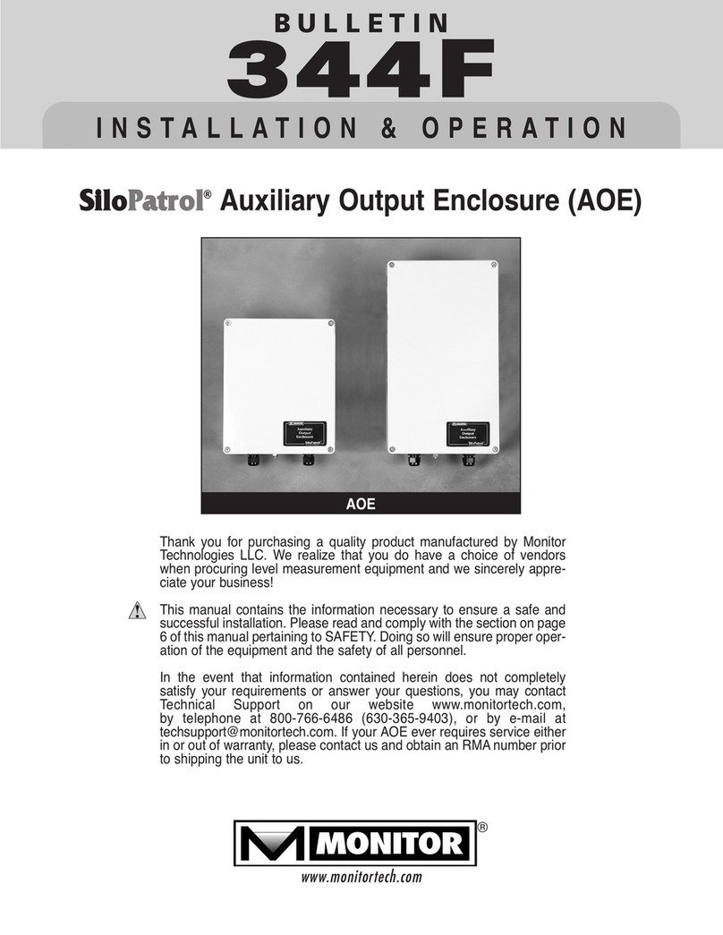 Monitor SiloPatrol Series Installation & operation