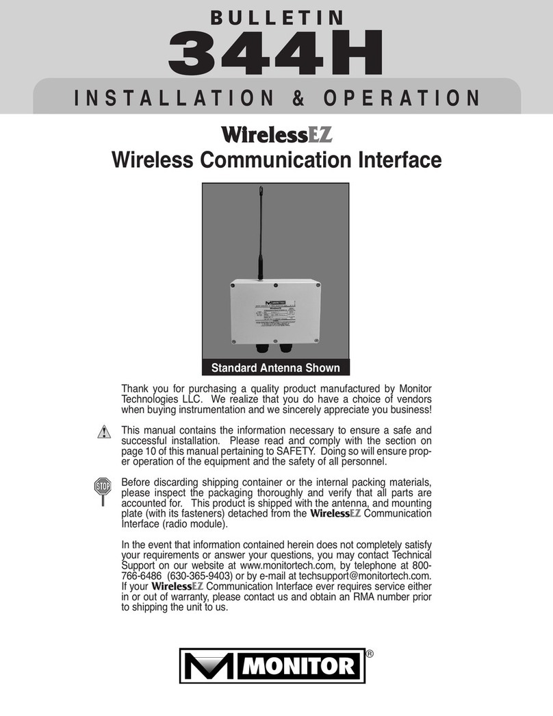 Monitor WirelessEZ Installation & operation