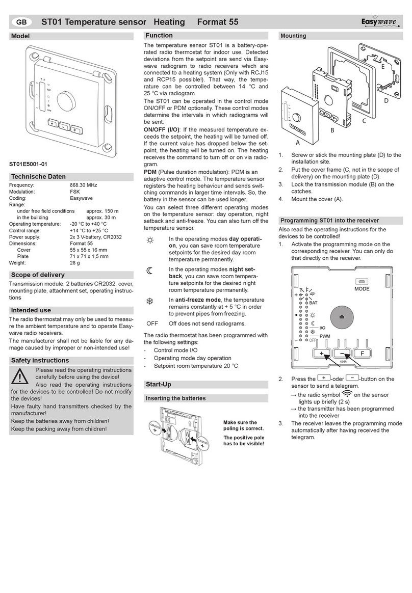 Eldat Easywave ST01 Series quick start guide