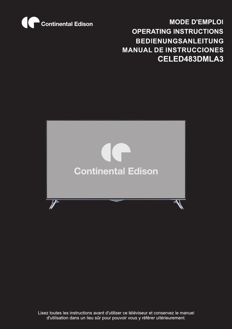 CONTINENTAL EDISON CELED483DMLA3 User manual
