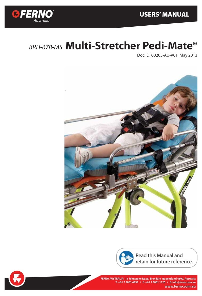 Ferno Multi-Stretcher Pedi-Mate BRH-678-MS user manual