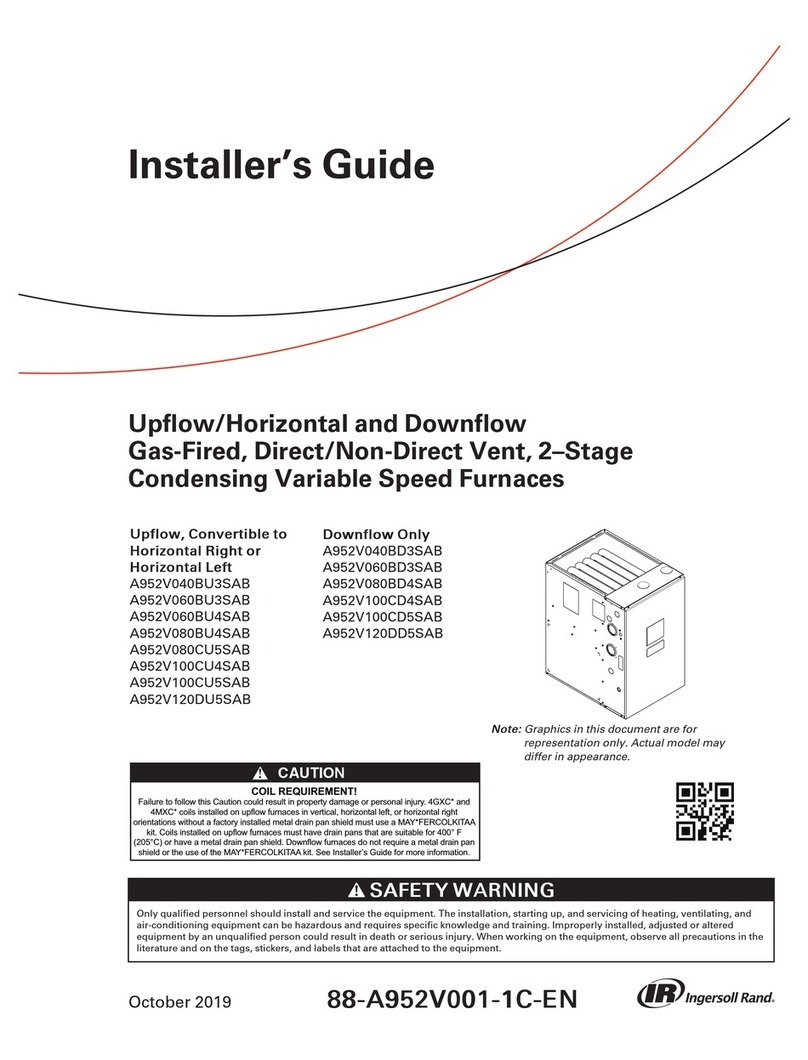Ingersoll-Rand A952V040BU3SAB Assembly instructions