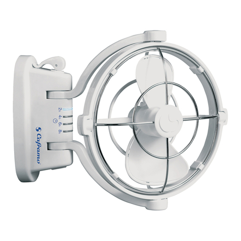Caframo Sirocco 807CABBX quick start guide