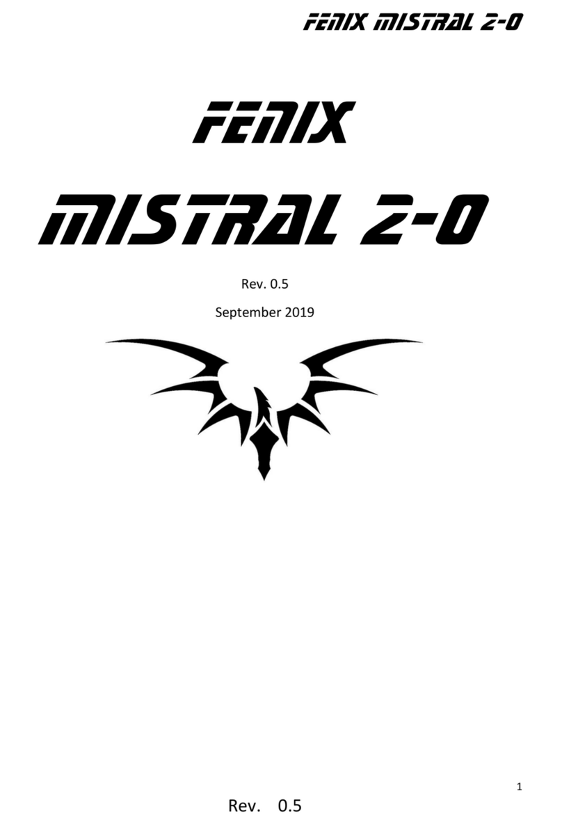 Fenix Mistral 2-0 User manual