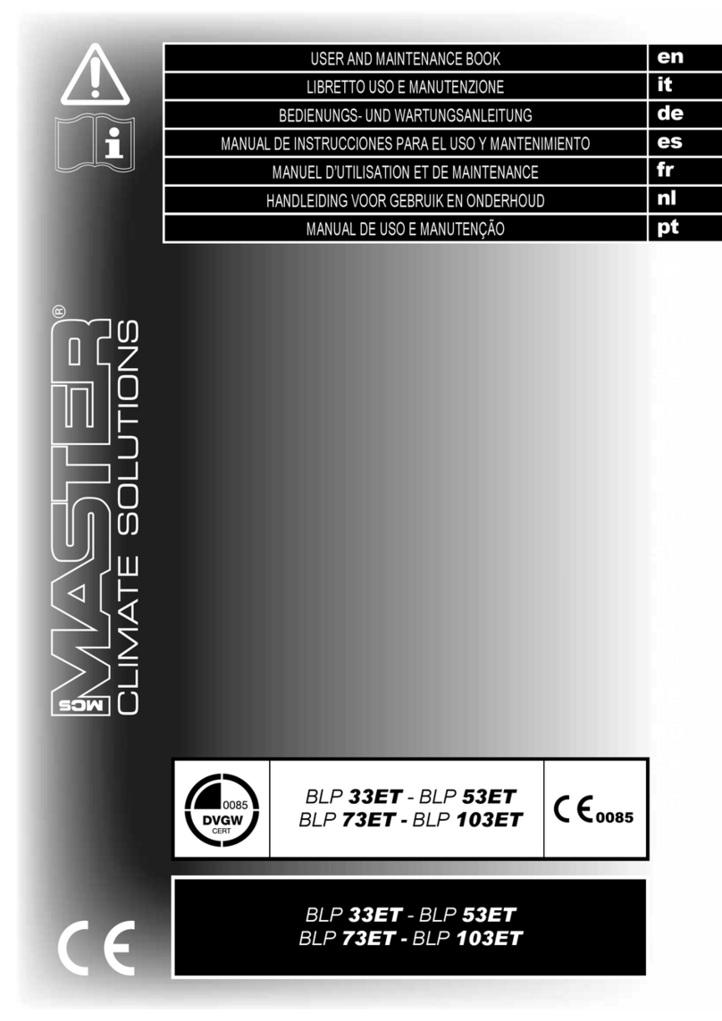 MCS Master BLP 33ET Manual
