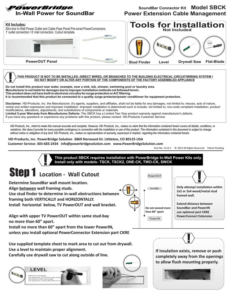 PowerBridge SBCK User manual