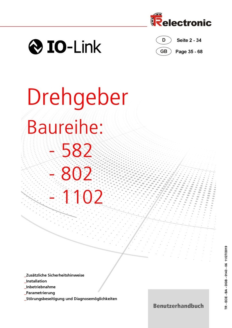 TR-Electronic Profibus 802 Series user manual