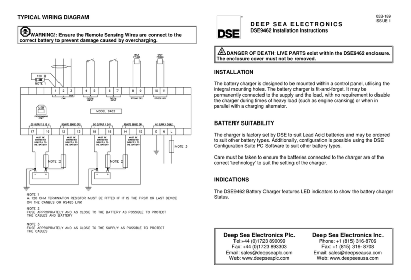 DSE DSE9462 installation instructions