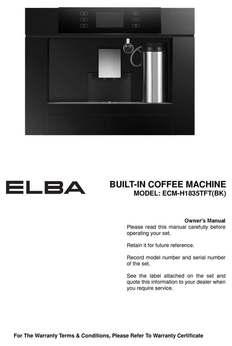 Elba ECM-H1835TFT(BK) User manual