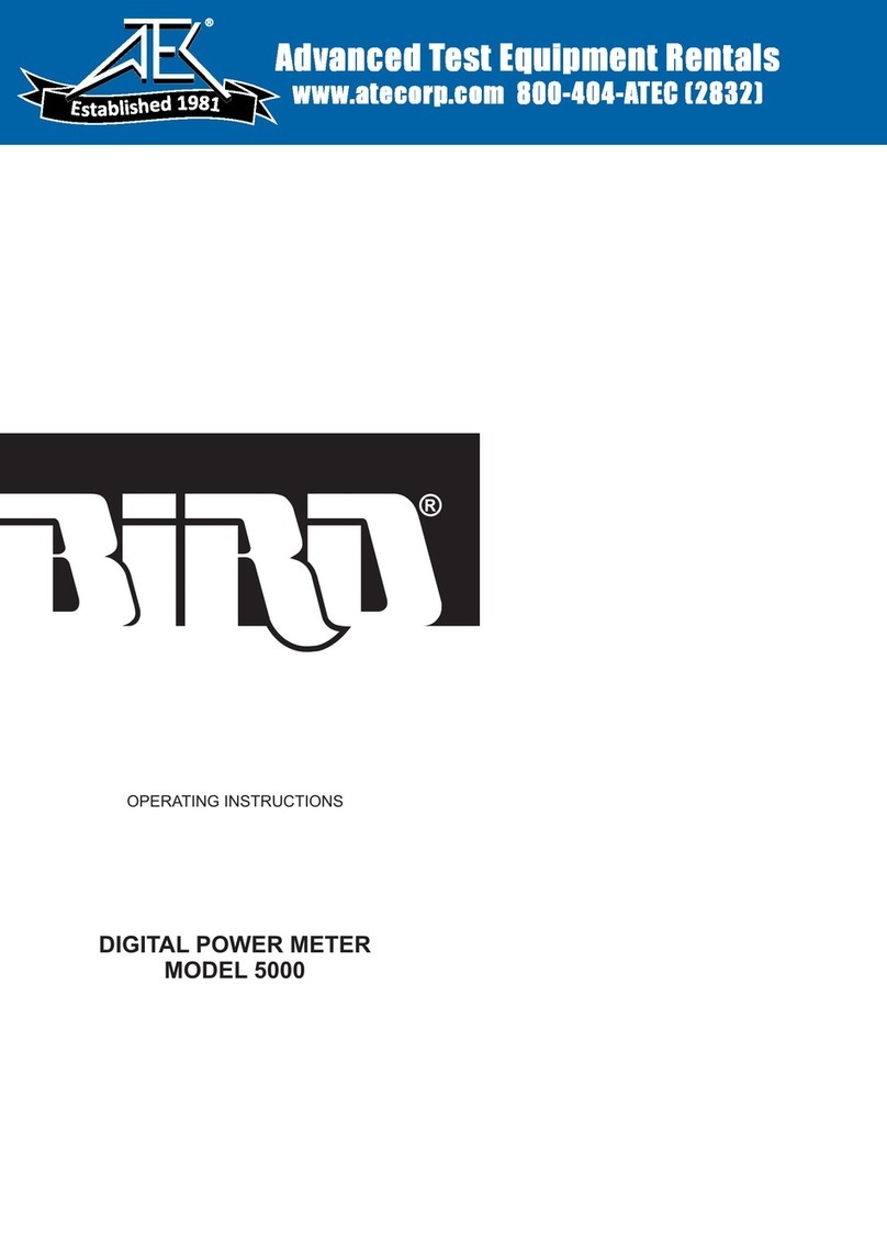 BIRD 5000 User manual