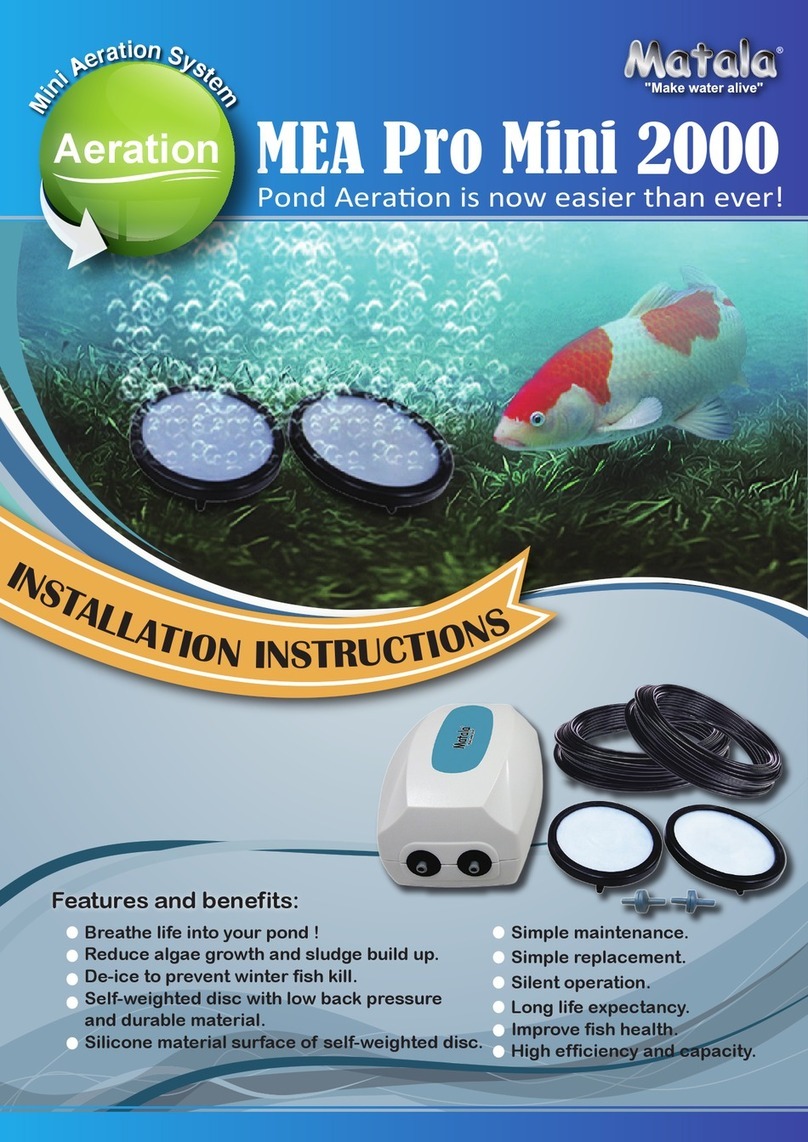 MATALA MEA Pro Mini 2000 installation instructions