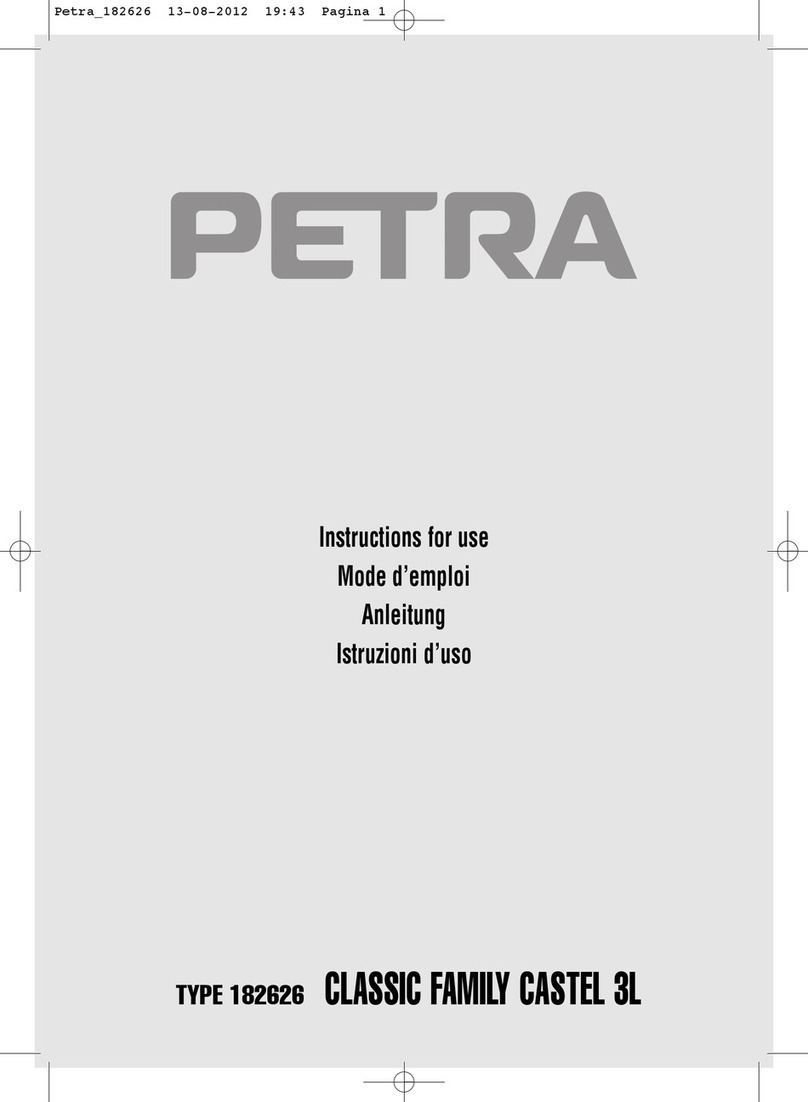 Petra 182626 Instructions for use