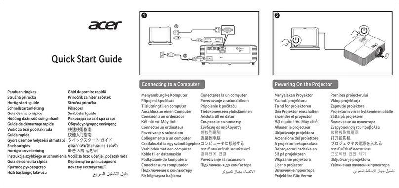 Acer H6510BD quick start guide