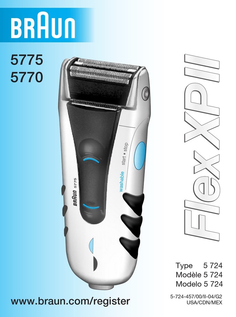 Braun Flex XP II 5775 User manual