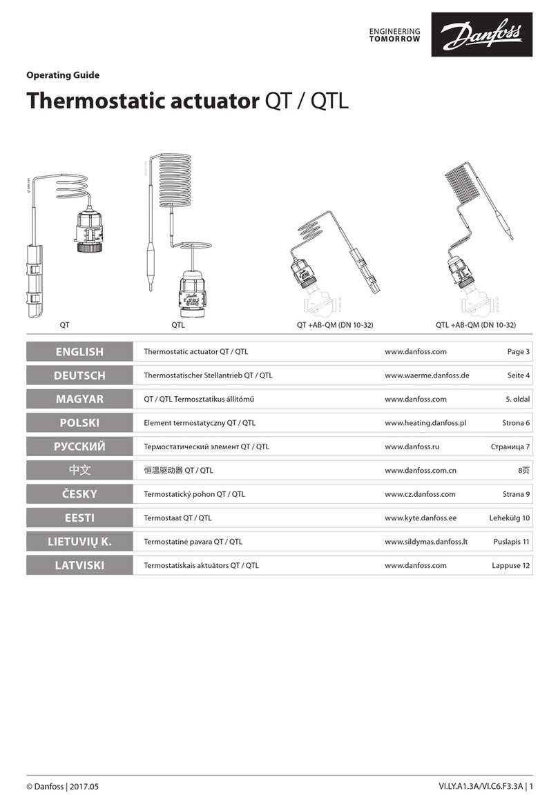 Danfoss QT operating guide