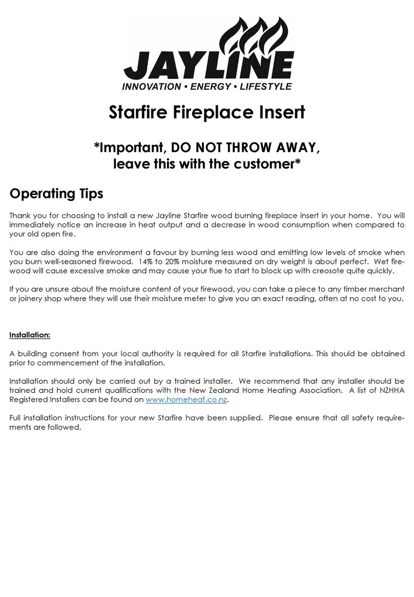 JAYLINE Starfire Operating Tips