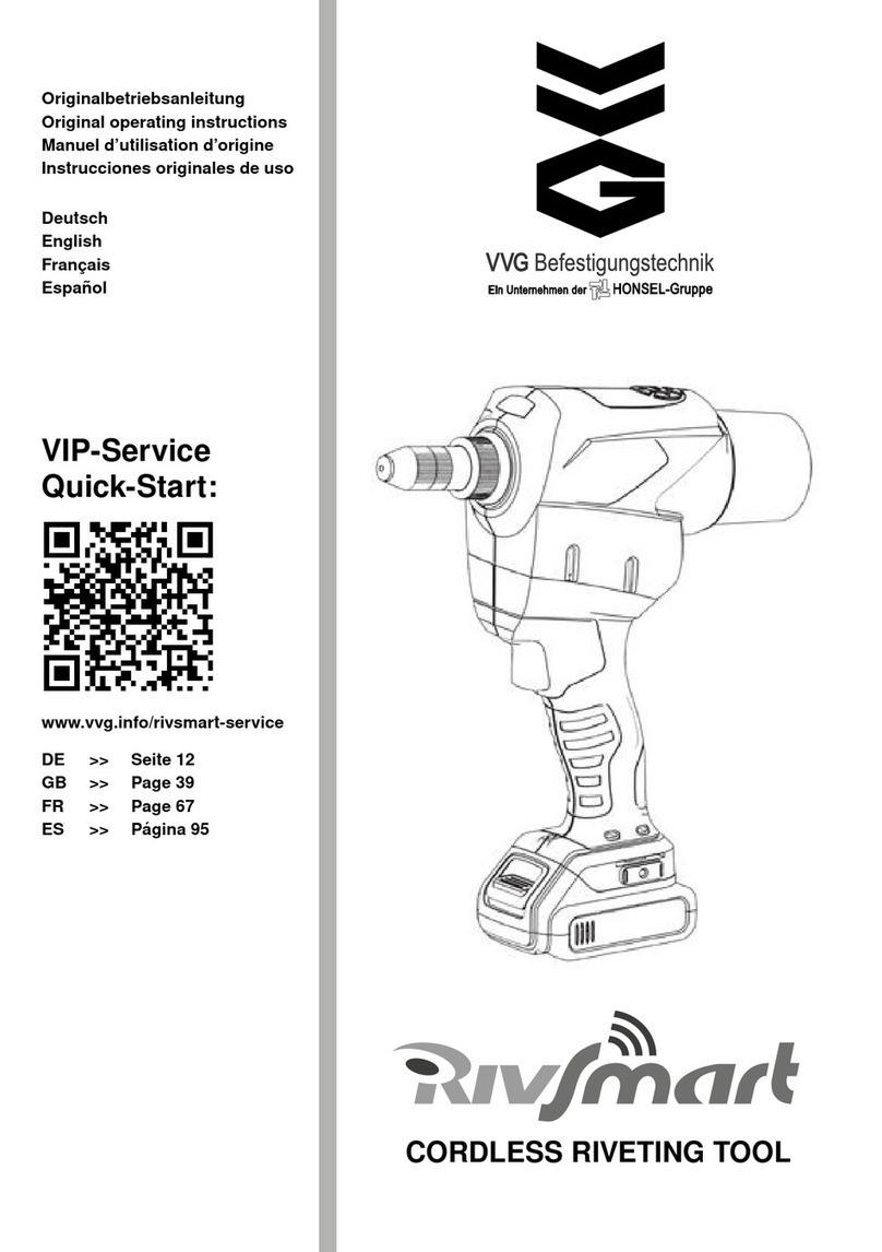 VVG RivSmart 12V User manual