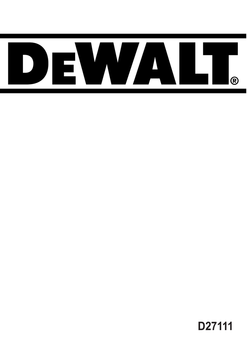DeWalt D27111 User manual