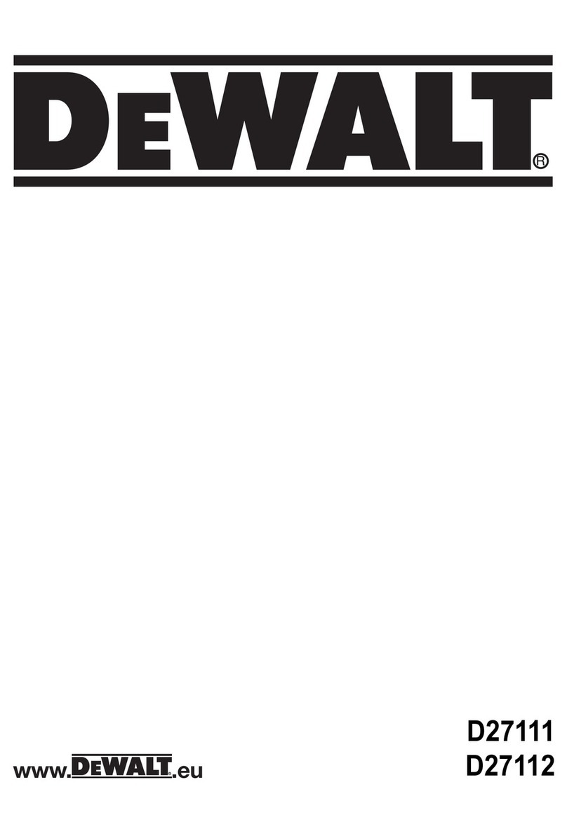 DeWalt D27111 User manual
