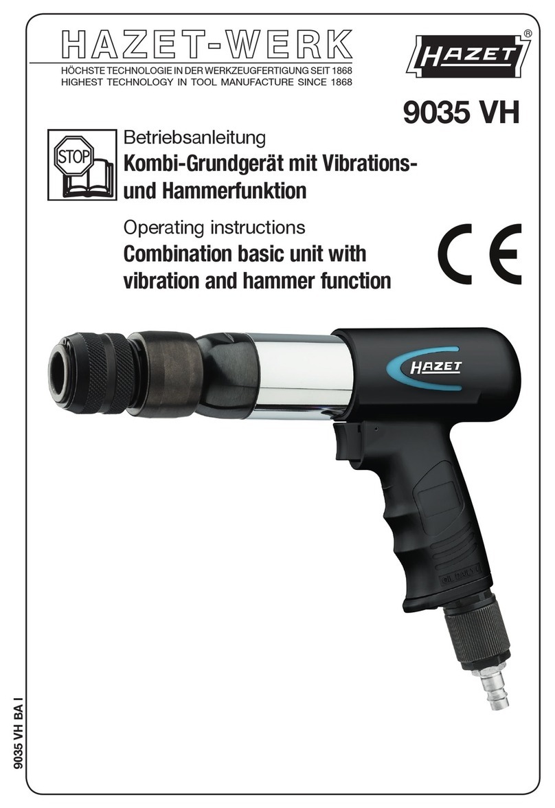 HAZET-WERK 9035 VH operating instructions