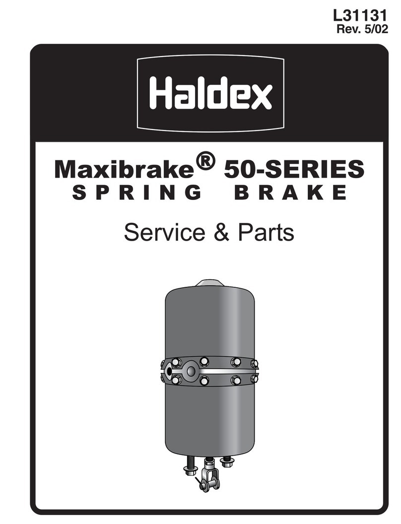 Haldex Maxibrake 50 Series Service parts