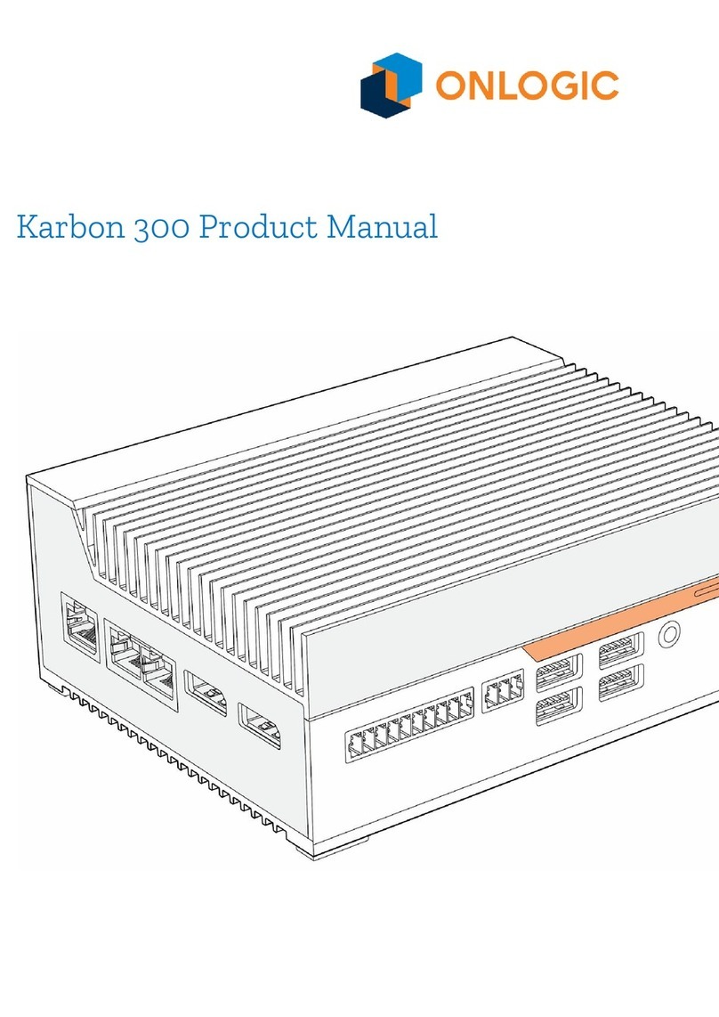 Onlogic K300-E3940-4-P User manual