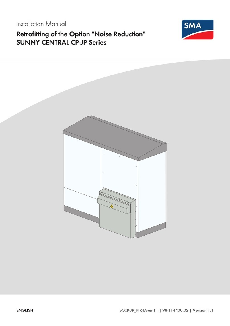 SMA CP-JP Series installation manual
