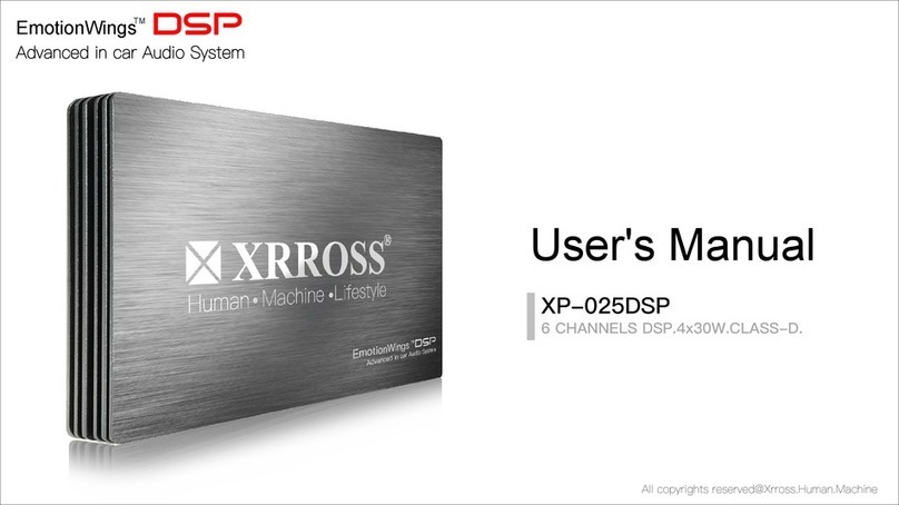 EmotionWings DSP XRROSS XP-025DSP user manual
