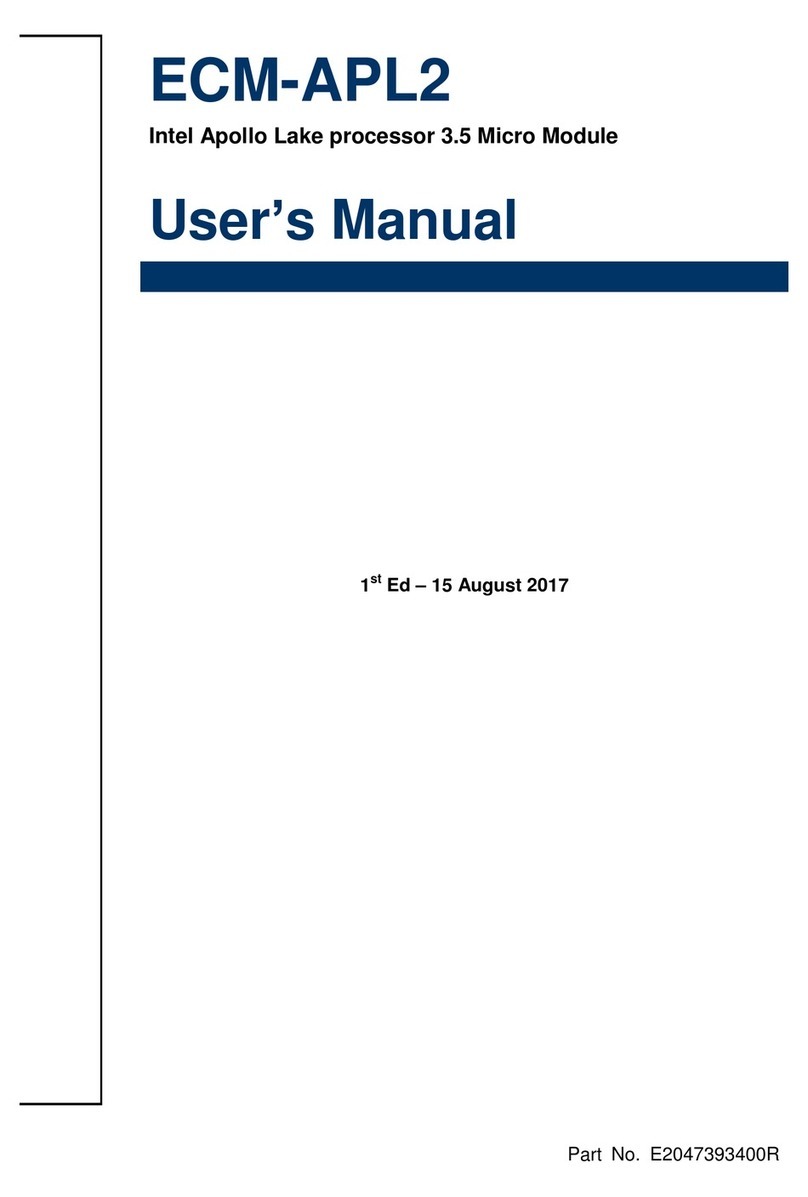 Avalue Technology ECM-APL2 Manual