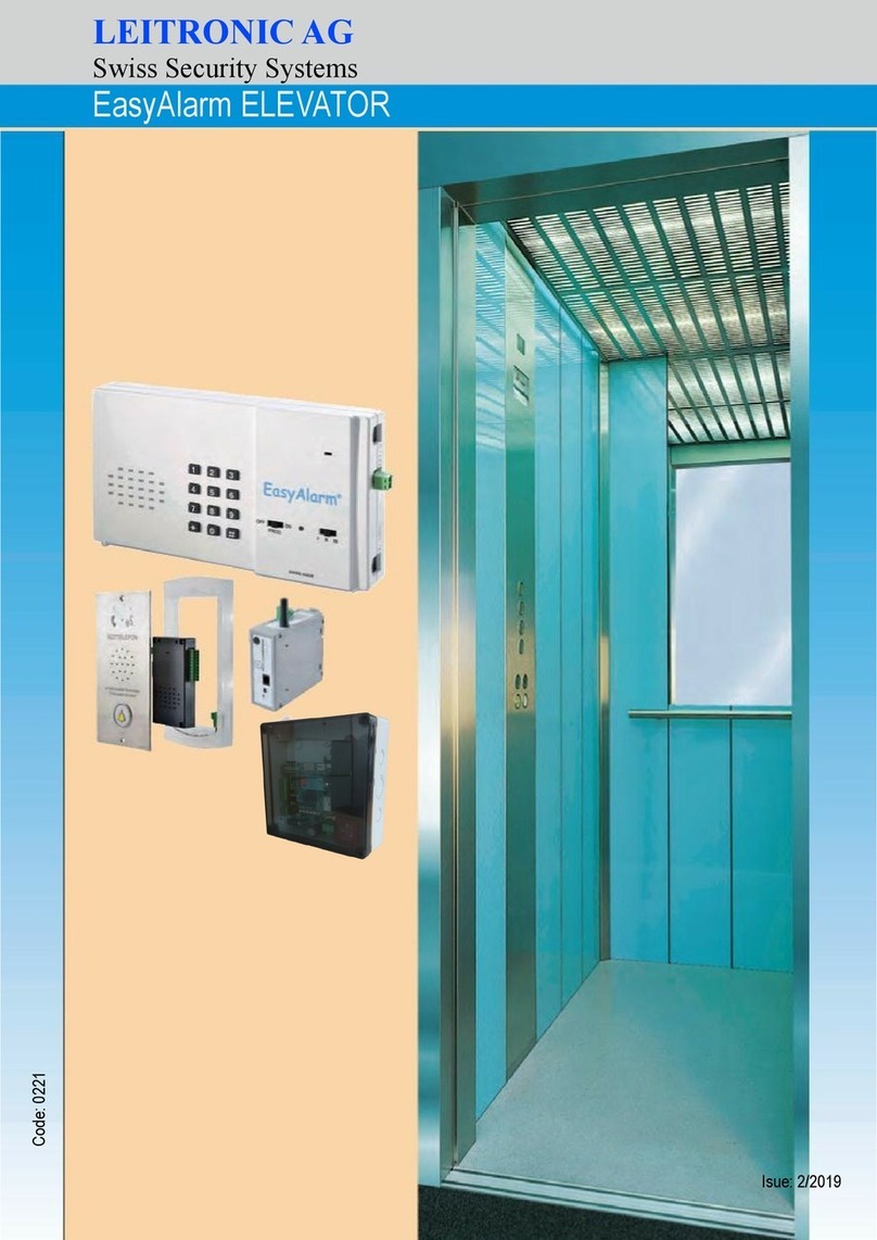 Leitronic AG EasyAlarm EA-TAB-NT Installation manual