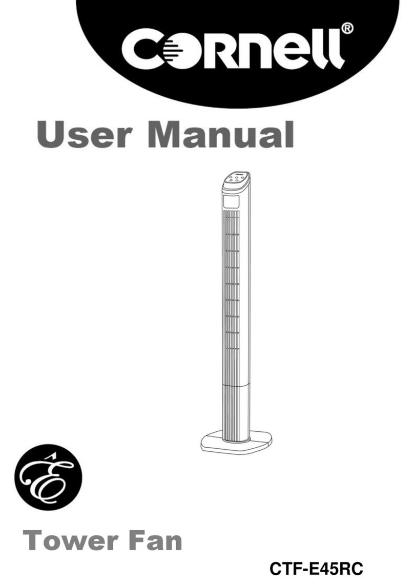 Cornell CTF-E45RC User manual
