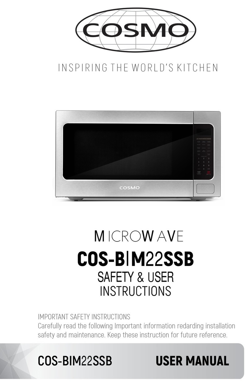 Cosmo COS-BIM22SSB User manual