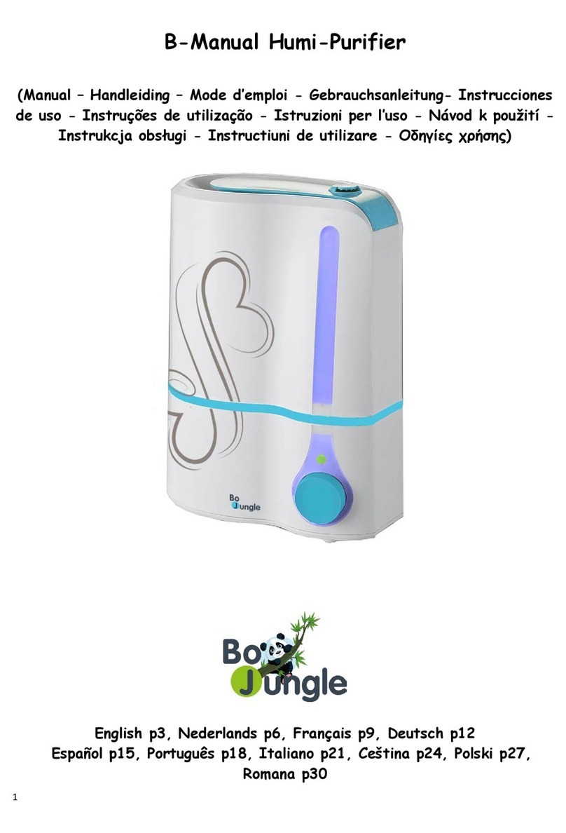 Bojungle B-Manual Humi-Purifier manual