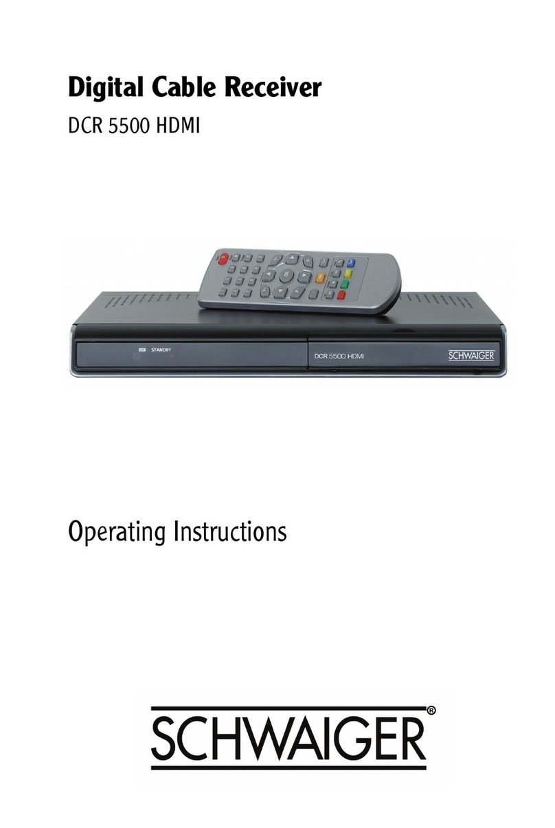 Schwaiger DCR5500HDMI operating instructions