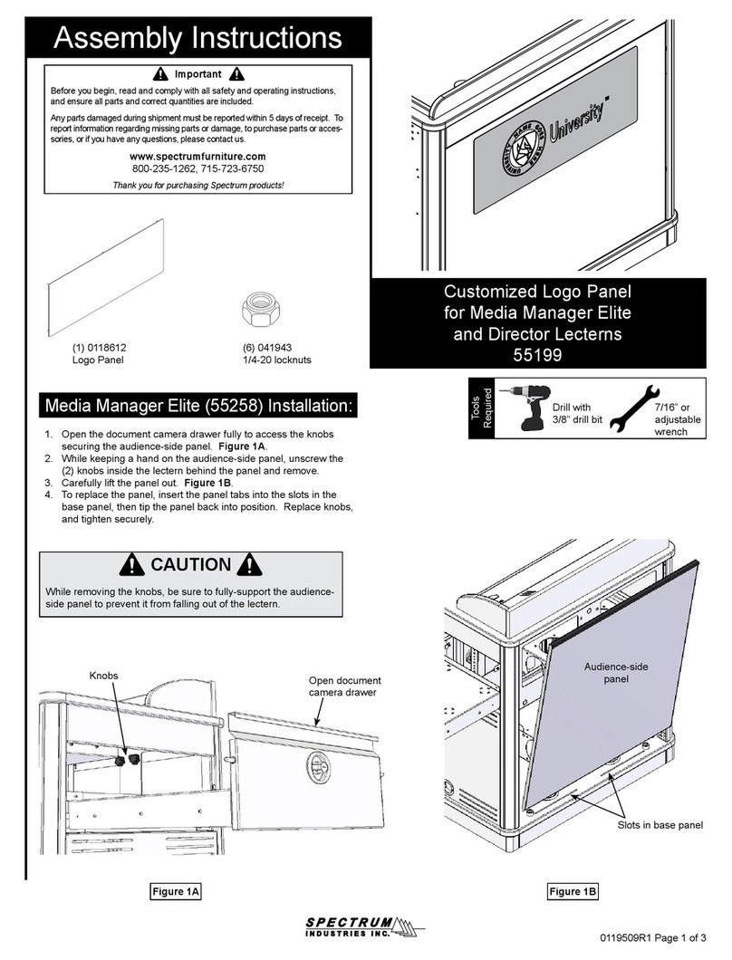 Spectrum Industries 55199 User manual