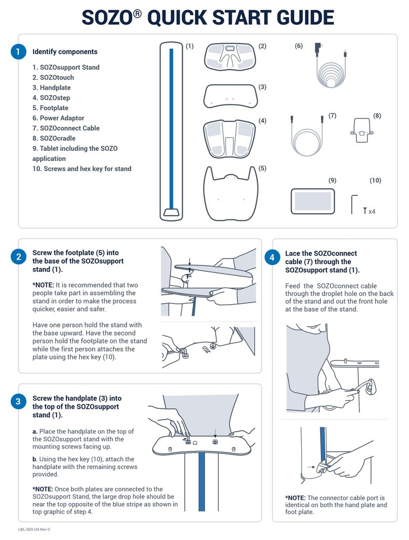 ImpediMed SOZO User manual