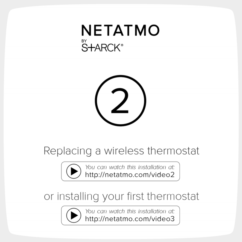 Starck NETATMO User manual